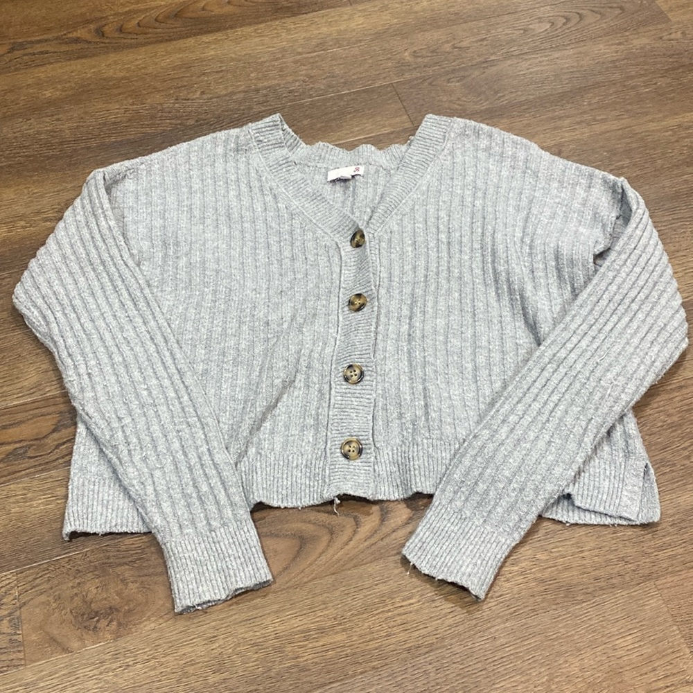 Grey Cardigan